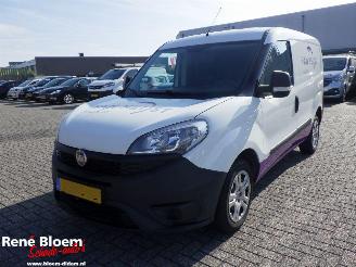krockskadad bil bedrijf Fiat Doblo Cargo 1.3 MJ L1H1 Actual Airco 2017/10