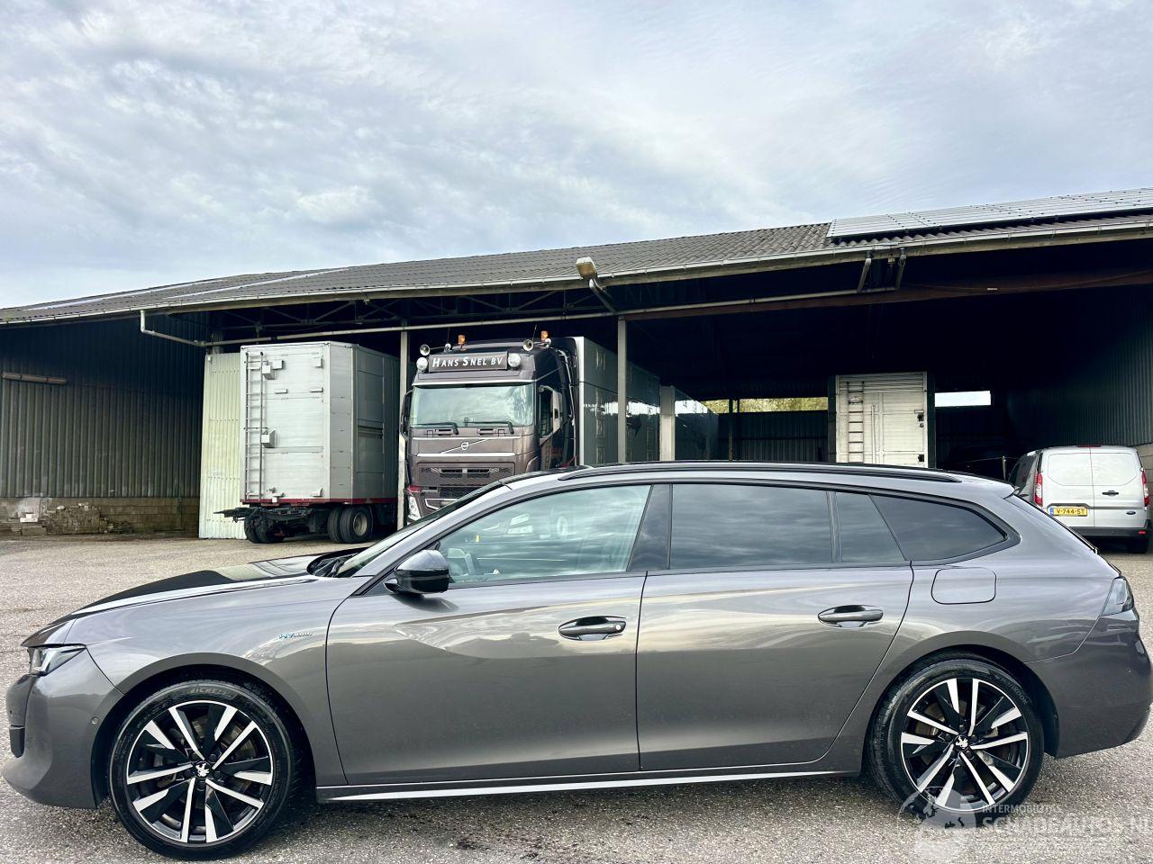 Peugeot 508 Gereserveerd 1.6 Plug-In Hybrid 222pk 8-Traps aut + F1 GT-Line - nap - massage l+r - camera v+a - kuipstoelen leer - keyless