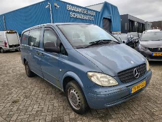 krockskadad bil bedrijf Mercedes Vito AUTOMAAT LANG DUBB CAB Vito 111 CDI 320 1e eigenaar N.A.P 2005/7