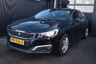krockskadad bil auto Peugeot 508 1.6 E-THP Blue Lease Executive 165Pk *Airco/Navi/Camera 2017/1
