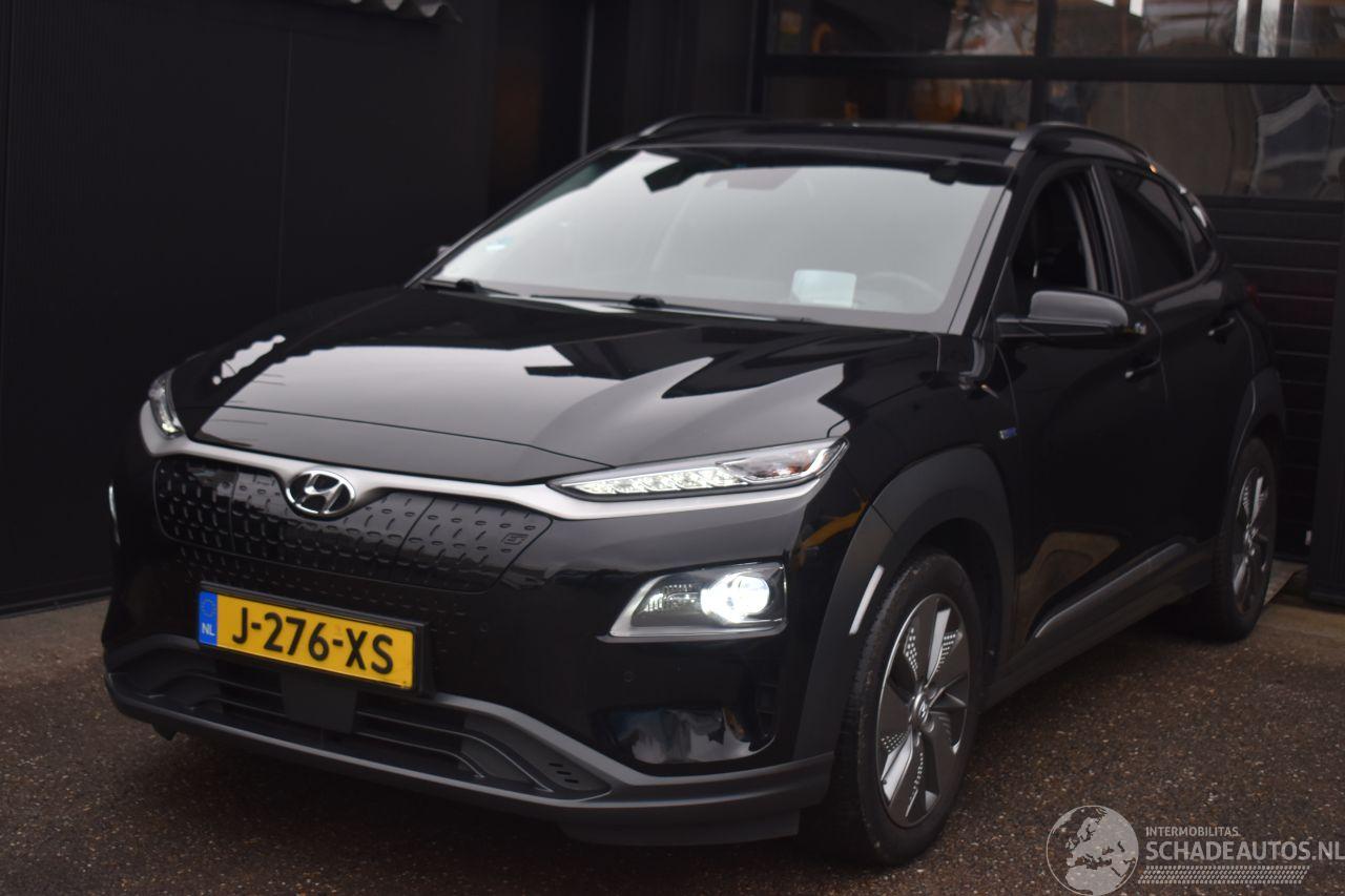 Hyundai Kona 64Kwh Premium 204Pk 3FASE 100% SOH *Navi/Clima/Camera/Leder/Stoelverwarming