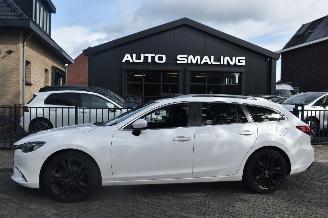 Auto incidentate Mazda 6 2.2D Skyactiv-D 150Pk  Skylease GT *Navi/Clima/Leder/Stoelverwarming 2015/9