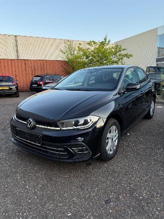 skadebil auto Volkswagen Polo 1.0 TSI Highline LED virtual cockpit 2021/12