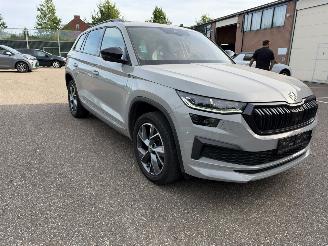 Auto incidentate Skoda Kodiaq 4x4 WD 190pk Sportline 2.0 Pano led kuipstoelen Leder 2022/2
