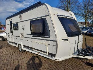 krockskadad bil caravan Fendt  Bianco 515 SKF Stapelbed Mover Omnistor Airco 2017/4