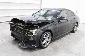 Vrakbiler auto Mercedes C-klasse C220 2016/12
