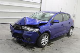 damaged passenger cars Dacia Sandero  2022/9