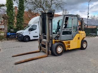 Uttjänta bilar auto Jungheinrich Clio DFG 660 6t Heftruck Diesel 6000KG 2005/3