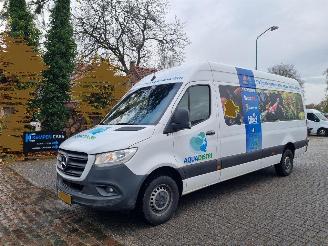 krockskadad bil auto Mercedes Sprinter 315 CDI Aut. L3 H2 Maxi Airco Mbux Navi 2022/8