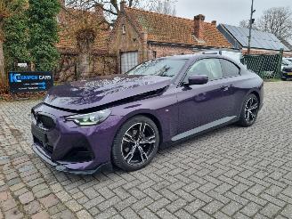 krockskadad bil auto BMW 2-serie 218i Aut. Mpak Coupe 2023/2