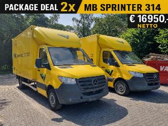  Mercedes Sprinter 2x 314 CDI Laadklep Airco 2021/7