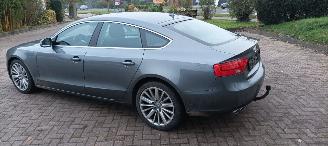 Audi A5 A5 Sportback 2.0-TDi Automaat Navi Bi-xenon&Led Led-Achterlichten Climatecontrol CruiseControl Stoelverwarming Lichtautomaat Regensensor Trekhaak Parkeersensoren 18-inch Audi velgen picture 4