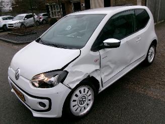 Coche accidentado Volkswagen Up! 1.0 HIGH UP WHITE AIRCO NAVI 2012/10