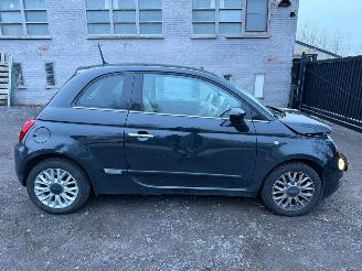 damaged passenger cars Fiat 500 LOUNGE 2019/7
