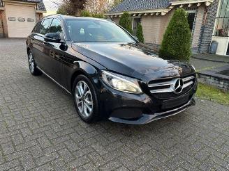 skadebil auto Mercedes C-klasse 200 d BlueTEC NAVI CAMERA LED PDC 2018/5