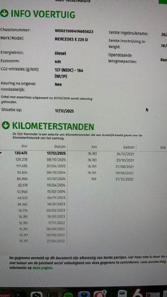 Mercedes E-klasse 220 d AMG LINE PANO NIGHT BURMESTER 360 picture 14