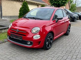 krockskadad bil auto Fiat 500 1.2 SPORT 2018/2