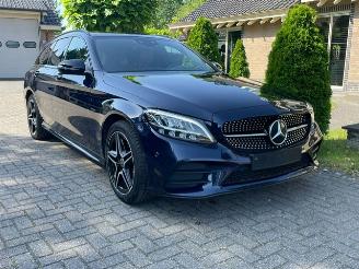 Voiture accidenté Mercedes C-klasse 300 de AMG LINE NIGHT NAVI CAMERA LED 2020/7