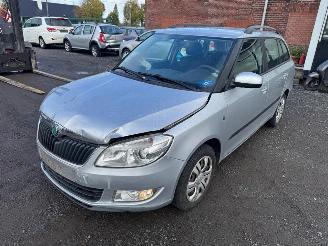 skadebil motor Skoda Fabia  2011/1