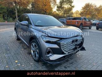 Damaged car Audi Q4 E-TRON 40 Sportback S-Line Sport VOLL 2023/7