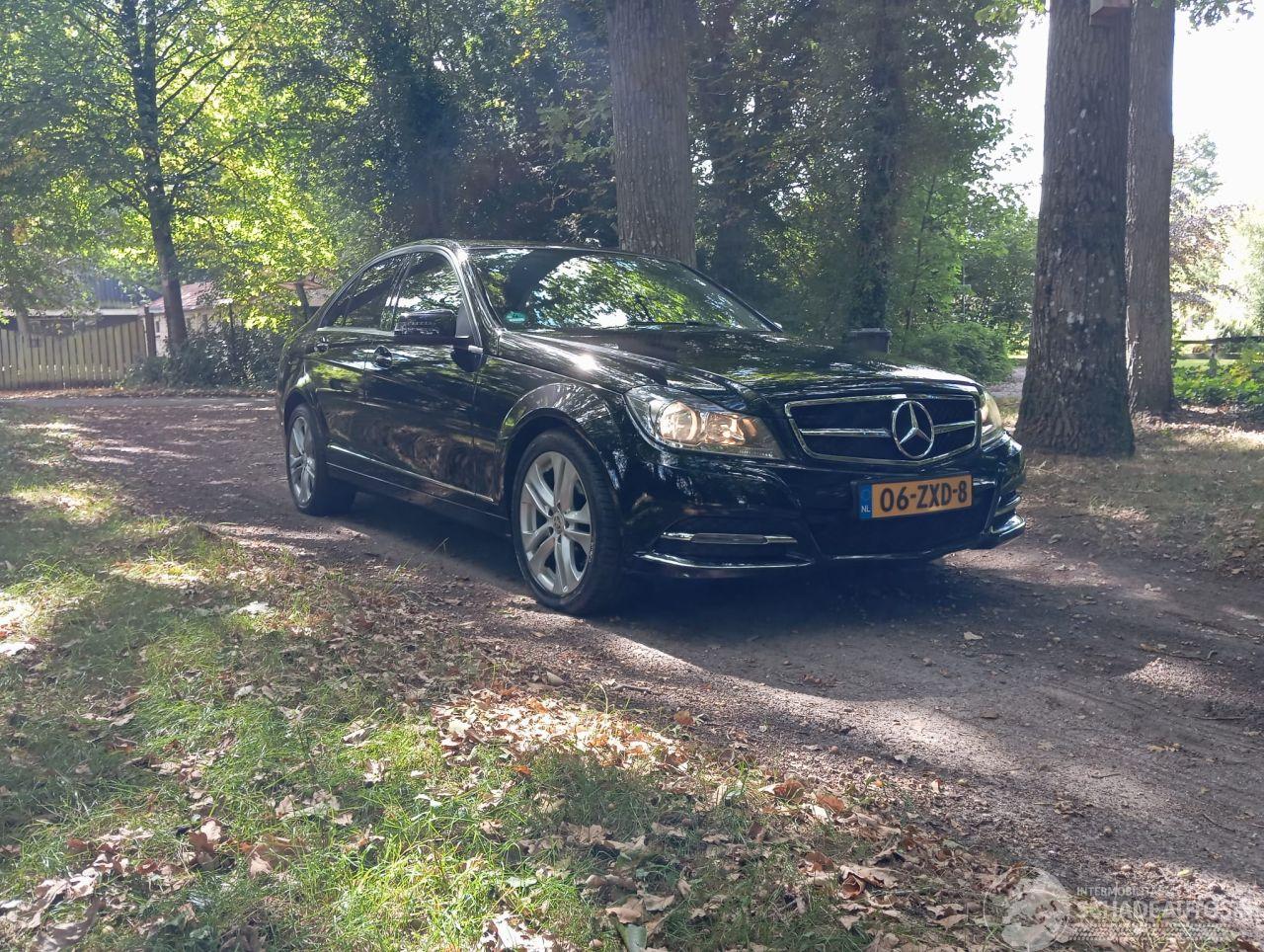 Mercedes C-klasse 1.6 C180 Sedan 2013 Zwart Nieuwst aut Geen schade!