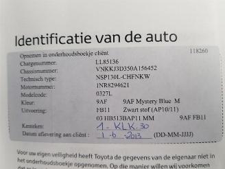 Toyota Yaris Yaris III (P13), Hatchback, 2010 / 2020 1.33 16V Dual VVT-I picture 8