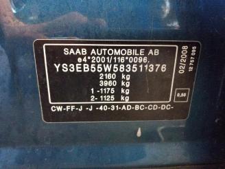 Saab 9-5 9-5 Estate (YS3E), Combi, 1998 / 2009 1.9 TiD 16V picture 17