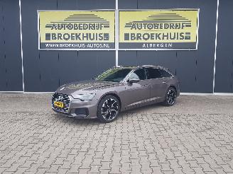 Voiture accidenté Audi A6 Avant 40 TDI quattro Sport Pro Line S 2019/10