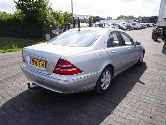 Vrakbiler auto Mercedes S-klasse S 400 CDi 2001/3