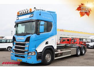 Scania R R500 6X2 Retarder VDL Haakarm Standclima Leder Navi Camera picture 39