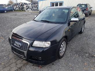 Vrakbiler auto Audi A3 Zwart LY9B Onderdelen Deur Achterklep 1997/4