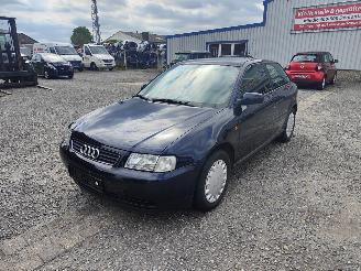 Vrakbiler auto Audi A3 1.6 Blauw LZ5L Onderdelen AEH Motor 1997/8