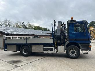 Mercedes Actros 1831 AK 4x4 Open laadbak met zware Palfinger laadkraan picture 17