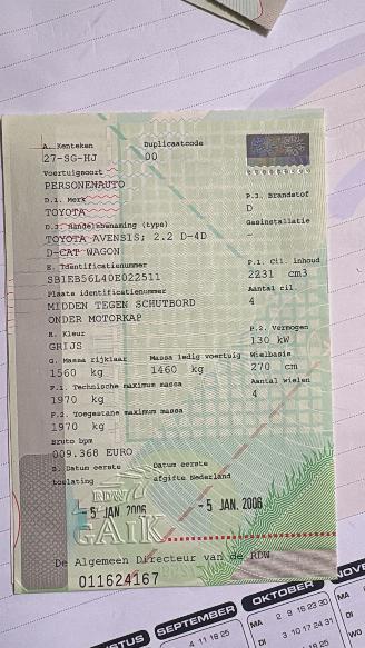 Toyota Avensis 2.2 D-4D D-CAT WAGON LINEA LUNA  PRIJS IS INCL. BTW !!!! picture 31