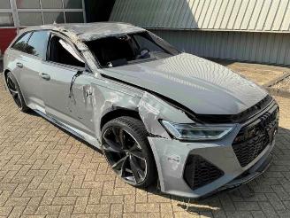 Uttjänta bilar auto Audi Rs6 RS 6 Avant (C8), Combi, 2019 4.0 V8 TFSI Mild Hybrid 32V 2020/10