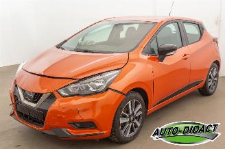 uszkodzony samochody osobowe Nissan Micra 1.0 Visia 60.511 km 2019/3
