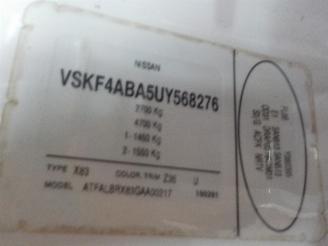 Nissan Primastar Primastar Van 1.9 dCi 80 (F9Q-762) [60kW]  (09-2002/08-2006) picture 6