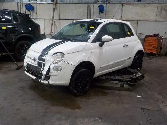 Vrakbiler auto Fiat 500 500 (312) Hatchback 0.9 TwinAir 85 (312.A.2000) [63kW]  (07-2010/...) 2012